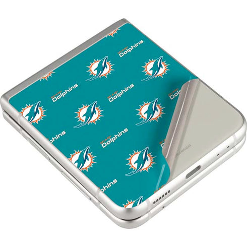 NFL Miami Dolphins Blitz Series Galaxy Z Flip3 5G Skin