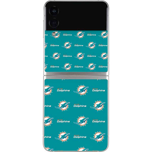 NFL Miami Dolphins Blitz Series Galaxy Z Flip4 5G Skin