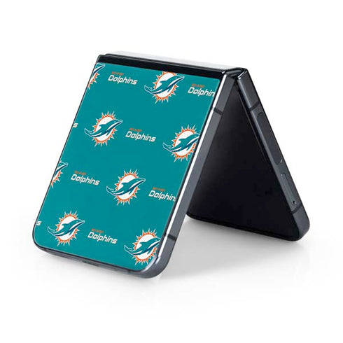 NFL Miami Dolphins Blitz Series Galaxy Z Flip5 5G Skin