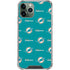 NFL Miami Dolphins Blitz Series iPhone 11 Pro Max Clear Case