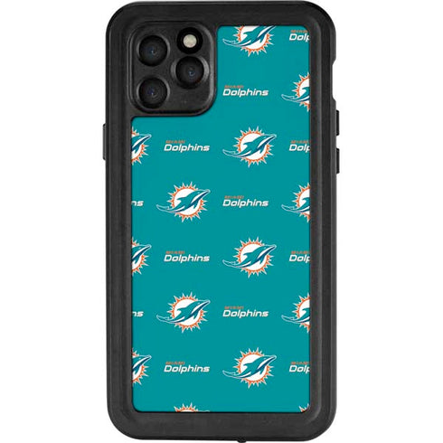 NFL Miami Dolphins Blitz Series iPhone 11 Pro Waterproof Case