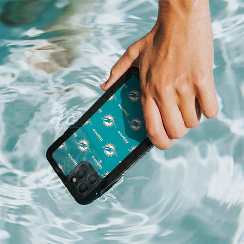 NFL Miami Dolphins Blitz Series iPhone 11 Pro Waterproof Case