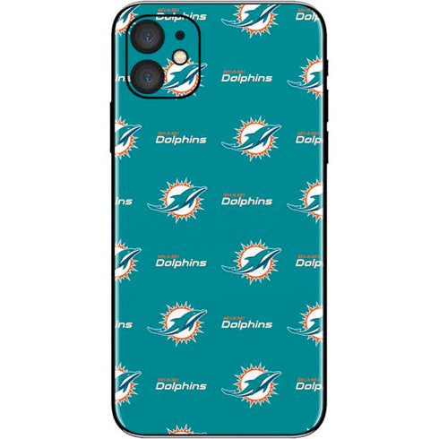 NFL Miami Dolphins Blitz Series iPhone 11 Skin