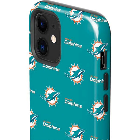 NFL Miami Dolphins Blitz Series iPhone 12 Impact Case