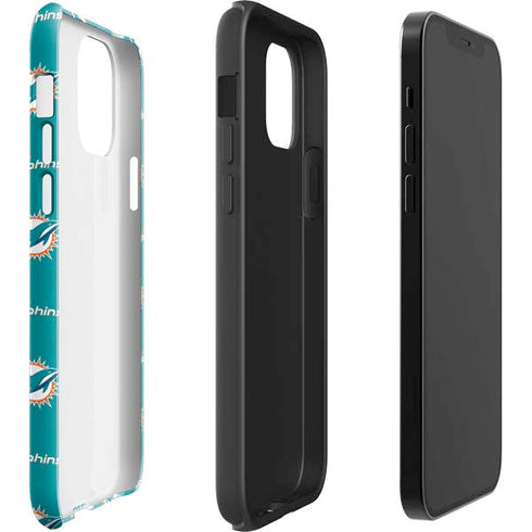 NFL Miami Dolphins Blitz Series iPhone 12 Pro Impact Case
