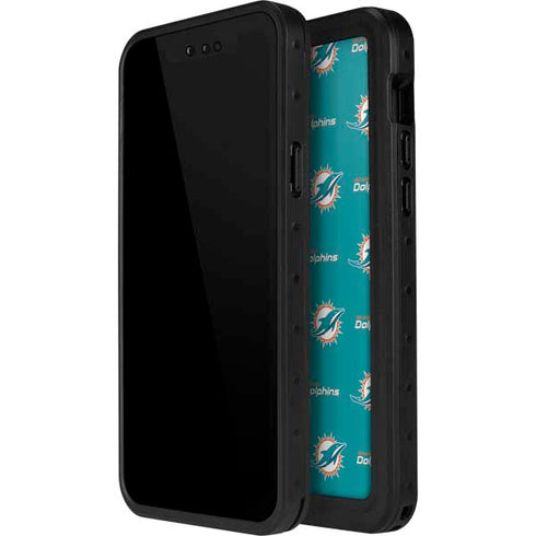 NFL Miami Dolphins Blitz Series iPhone 12 Pro Max Waterproof Case