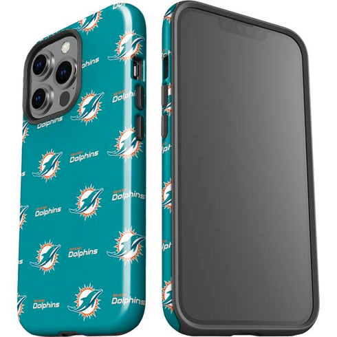 NFL Miami Dolphins Blitz Series iPhone 13 Pro Impact Case
