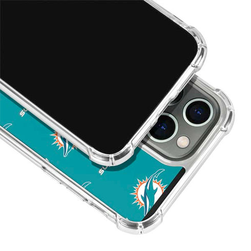 NFL Miami Dolphins Blitz Series iPhone 13 Pro Max Clear Case