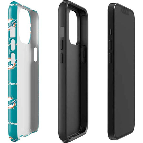 NFL Miami Dolphins Blitz Series iPhone 13 Pro Max Impact Case