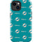 NFL Miami Dolphins Blitz Series iPhone 15 Plus Impact Case