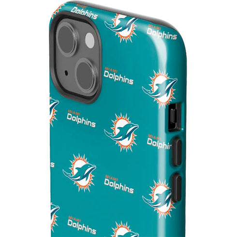 NFL Miami Dolphins Blitz Series iPhone 15 Impact Case
