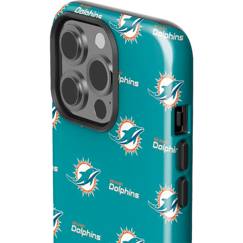 NFL Miami Dolphins Blitz Series iPhone 14 Pro Impact Case