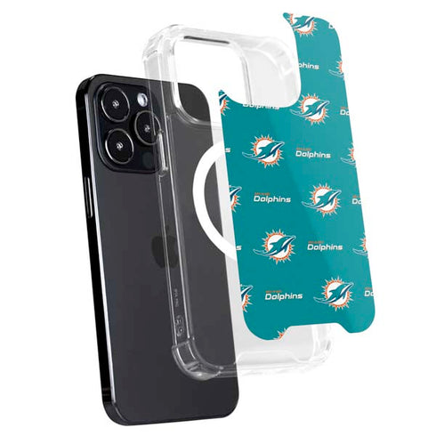 NFL Miami Dolphins Blitz Series iPhone 14 Pro MagSafe Case