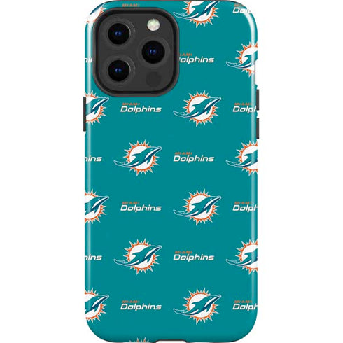 NFL Miami Dolphins Blitz Series iPhone 15 Pro Max Impact Case