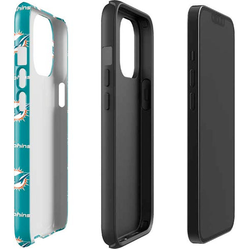 NFL Miami Dolphins Blitz Series iPhone 15 Pro Max Impact Case