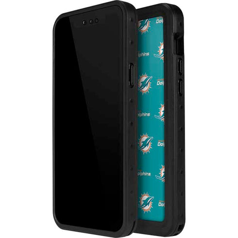 NFL Miami Dolphins Blitz Series iPhone 14 Pro Max Waterproof Case