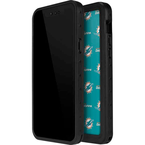 NFL Miami Dolphins Blitz Series iPhone 15 Waterproof Case