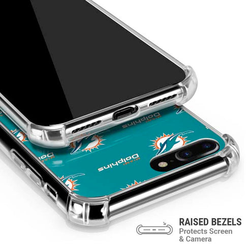 NFL Miami Dolphins Blitz Series iPhone 7/8 Plus Clear Case