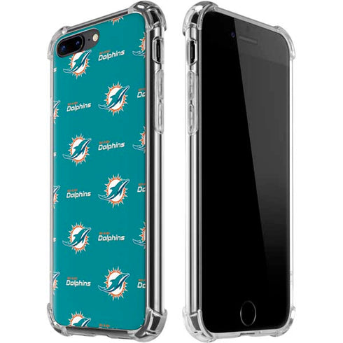 NFL Miami Dolphins Blitz Series iPhone 7/8 Plus Clear Case