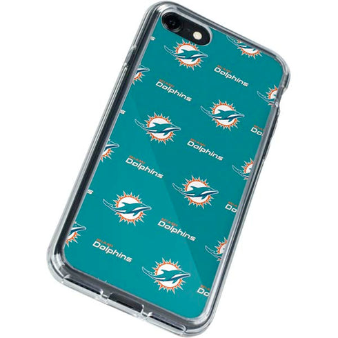 NFL Miami Dolphins Blitz Series iPhone SE (2nd & 3rd Gen) Clear Case