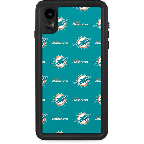 NFL Miami Dolphins Blitz Series iPhone XR Waterproof Case