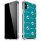 NFL Miami Dolphins Blitz Series iPhone XS Max Clear Case