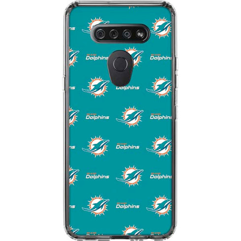 NFL Miami Dolphins Blitz Series LG K51/Q51 Clear Case