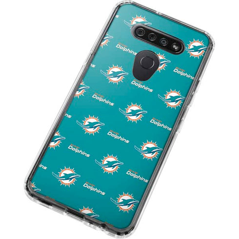 NFL Miami Dolphins Blitz Series LG K51/Q51 Clear Case