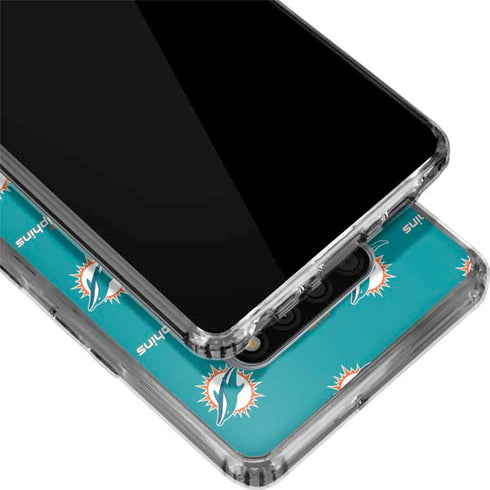 NFL Miami Dolphins Blitz Series LG Stylo 6 Clear Case