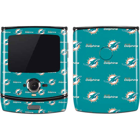 NFL Miami Dolphins Blitz Series Motorola RAZR Skin