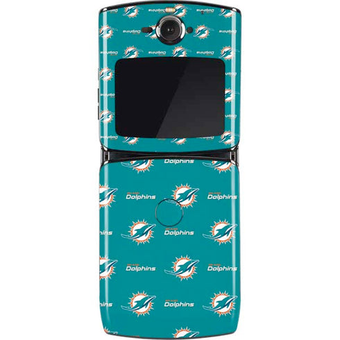 NFL Miami Dolphins Blitz Series Motorola RAZR Skin