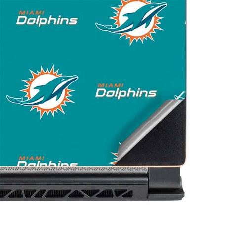NFL Miami Dolphins Blitz Series MSI GS65 Stealth Laptop Skin