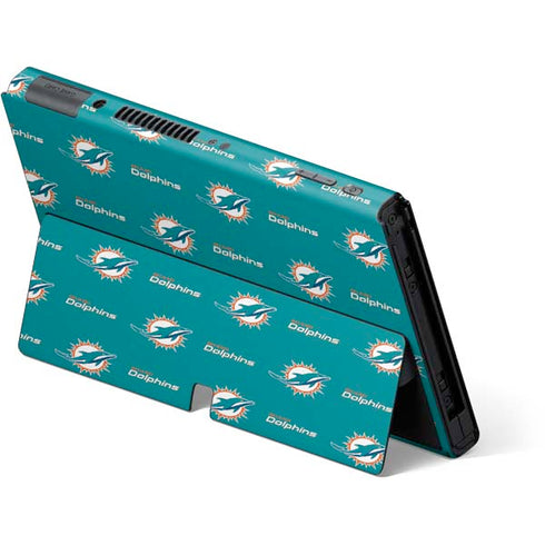 NFL Miami Dolphins Blitz Series Nintendo Switch OLED (2021) Skin