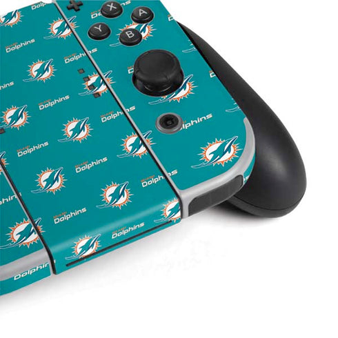 NFL Miami Dolphins Blitz Series Nintendo Switch OLED (2021) Skin