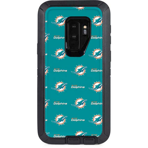NFL Miami Dolphins Blitz Series Otterbox Defender Galaxy Skin