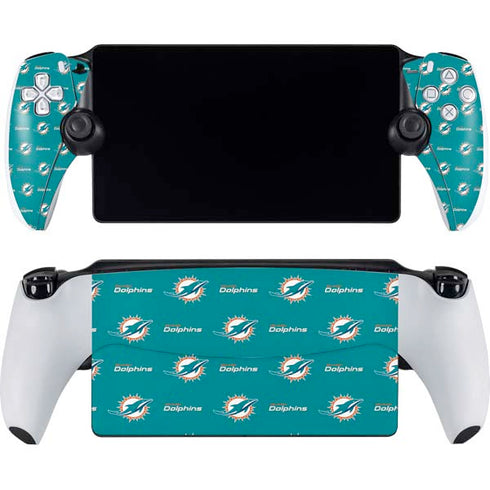 NFL Miami Dolphins Blitz Series PlayStation Portal Remote Player Skin