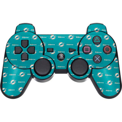 NFL Miami Dolphins Blitz Series PS3 Dual Shock wireless controller Skin