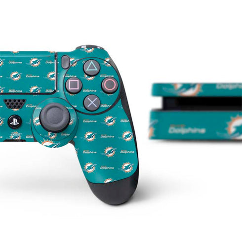 NFL Miami Dolphins Blitz Series PS4 Slim Bundle Skin