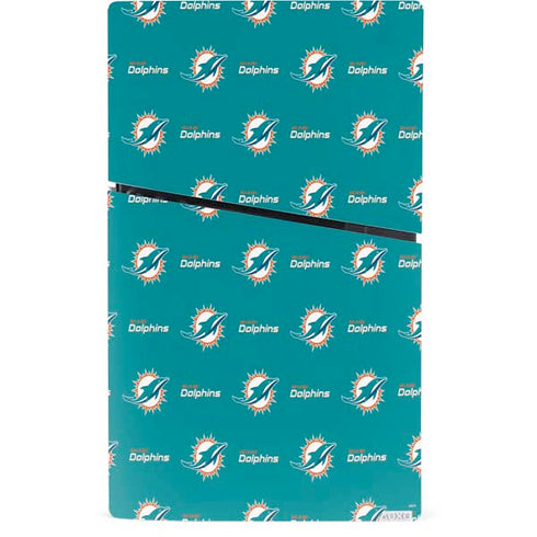 NFL Miami Dolphins Blitz Series PS5 Slim Digital Edition Bundle Skin