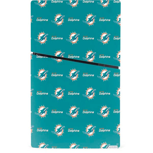 NFL Miami Dolphins Blitz Series PS5 Slim Digital Edition Console Skin