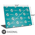 NFL Miami Dolphins Blitz Series Universal Laptop 18in (14.6 x 10.6in) Skin