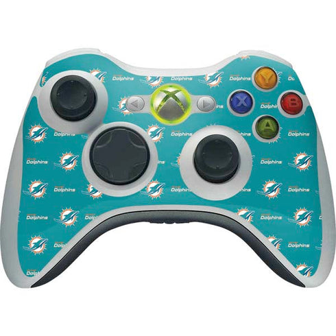 NFL Miami Dolphins Blitz Series Xbox 360 Wireless Controller Skin