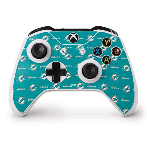 NFL Miami Dolphins Blitz Series Xbox One S Controller Skin