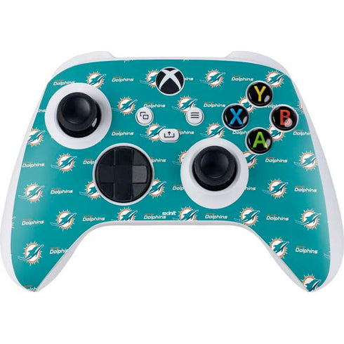 NFL Miami Dolphins Blitz Series Xbox Series S Controller Skin