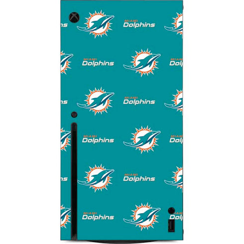 NFL Miami Dolphins Blitz Series Xbox Series X Console Skin