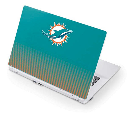 NFL Miami Dolphins Breakaway Acer Chromebook Skin