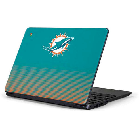 NFL Miami Dolphins Breakaway Samsung Chromebook Skin