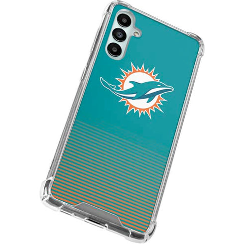 NFL Miami Dolphins Breakaway Galaxy A14 5G Clear Case