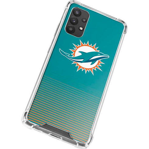 NFL Miami Dolphins Breakaway Galaxy A32 5G Clear Case