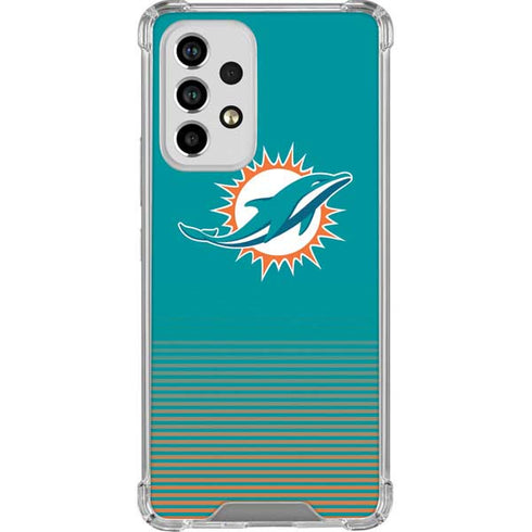 NFL Miami Dolphins Breakaway Galaxy A53 5G Clear Case